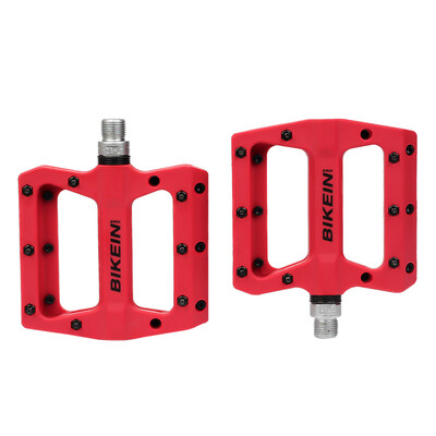 

BIKEIN PRO 2pcs Mountain Bike Anti-skid Foot Pedal Nylon Fiber Multi-Colors Bearings Treadle Accessories of Bicycle
