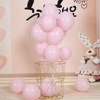 

Jinghui Si Chuang JH8028 wedding marriage proposal white goods props decoration matt thick balloon wedding wedding room layout balloon makaron light powder 100 only