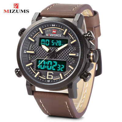 

Naviforce 9135 Male Dual Movt Watch Luminous Date Display