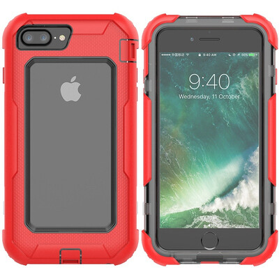 MOONCASE Apple iPhone 66s Sliding Set Griffin Mobile Shell Series - Green Gray