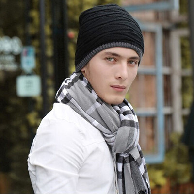 

US Stock Men Women Warm Winter Wool Knit Ski Cap Skull Slouch Hat Hip-Hop Beanie