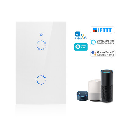 

SONOFF T1 US ITEAD 3 Gang US AU Standard Smart WiFi Wall Light Switch 315MHz RF Touch Panel Timing App Remote ONOFF Support for G