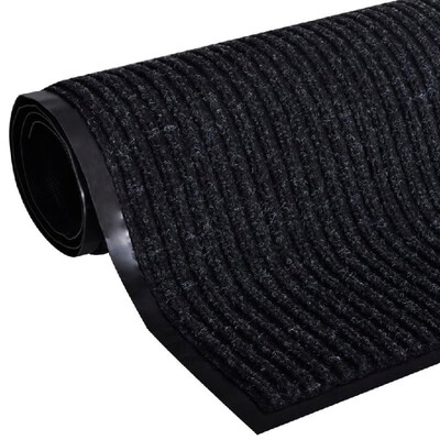 

Black PVC Door Mat 35" x 47