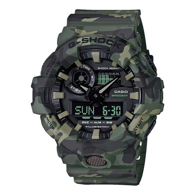 

CASIO Casio Watch G-SHOCK Series Camouflage Mens Sports Watch GA-700CM-3A