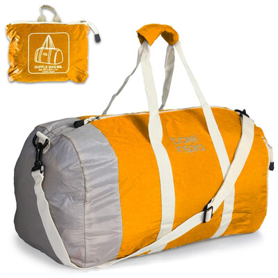 

Nylon Lightweight Foldable Duffel Luggage Bag for Men Women 40L 60L