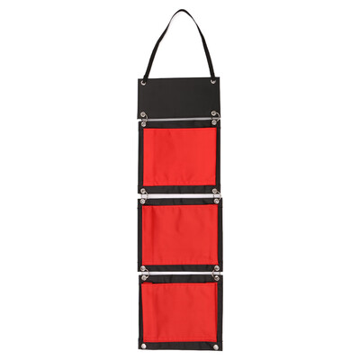 

Multi-functional Over Door Hanging Storage Organizer Oxford Fabric Houseware Closet 3 Pockets Yellow