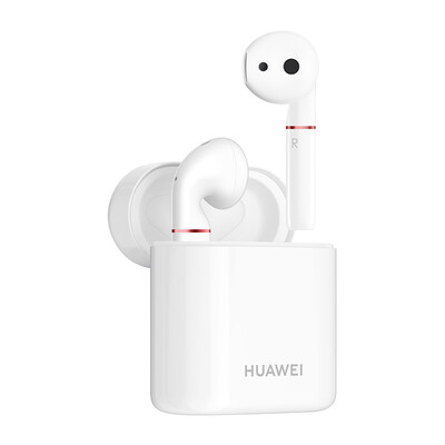 

HUAWEI Wireless eraphone Dual Ear Bluetooth Music eraphone Freebuds 2 Ceramic white