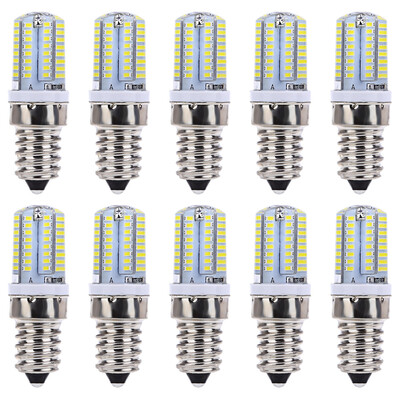 

Lightme 10PCS AC 220V 3W E14 SMD 3014 LED Corn Bulb Spotlight with 64 LEDs