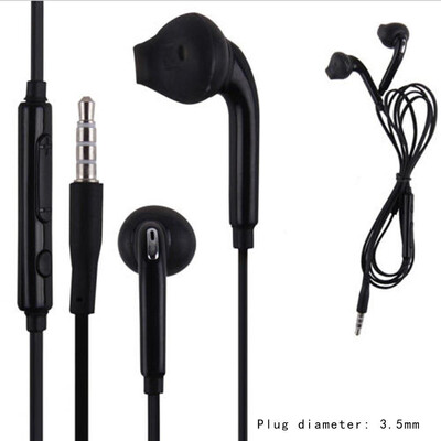 

Headphone earbuds with mic control headset samsung earrings s6 S6 earphoneuseful fitness
