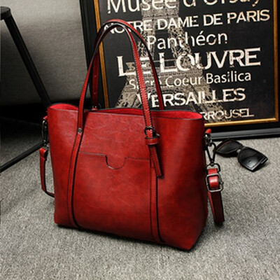 

Women Bags Patent Leather Vintage Shoulder Bags PU Tote Brand Zipper Solid Female Ladies Handbag Womens Retro Satchels GX0109
