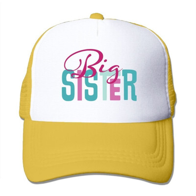 

Oiir Ooiip Big Sister 2 Unisex Adjustable Mesh Baseball Caps Dad Trucker Hat
