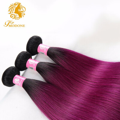 

The gradient purple hair shade human hair wigs long straight hair