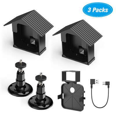 

Wall Mount Bracket Kit for Blink XT Camera Weatherproof 360 Degree Protective Adjustable Indoor Outdoor Mount&Protection Cover