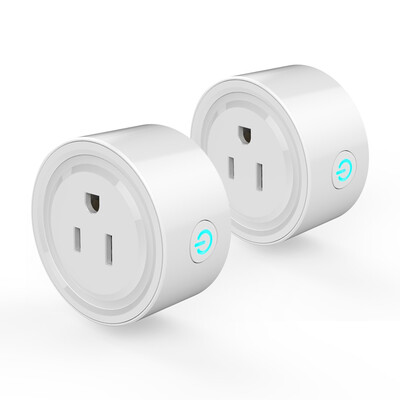 

Wifi Smart Plug Wi-Fi Enabled Mini Socket App Remote Control Wireless Portable Automatic Timer Sockets with ONOFF Switch