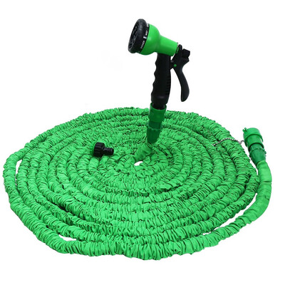 

25FT Garden Hose Expandable Magic Flexible Water Hose EU Hose Plastic Hoses Pipe With 8ModeSpray Gun To Watering