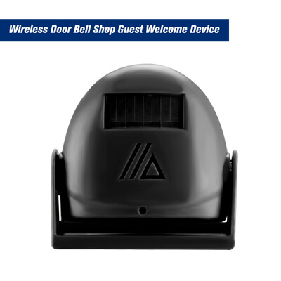 

Wireless Door Bell Shop Guest Welcome Device Infrared Motion Sensor Home Anti-theft AlarmYellow