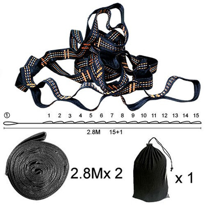 

2 PCS a lot Of Super Strong Hammock Strap Belt Hamac Hamaca Hamak Traveling Portable Study Hanging Tree Rope Hammock Tree Straps