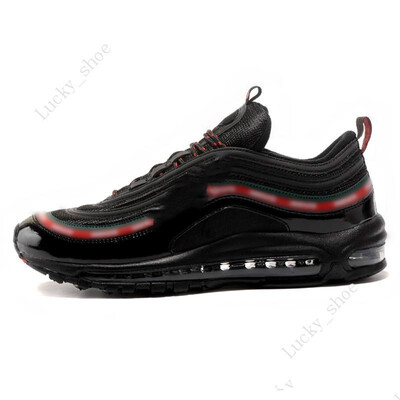 

Cushion 97 Running Shoes Men Women Sports Shoes High Quality Outdoor 97 OG QS Metallic Gold Silver Bullet Triple Black White 3M PR