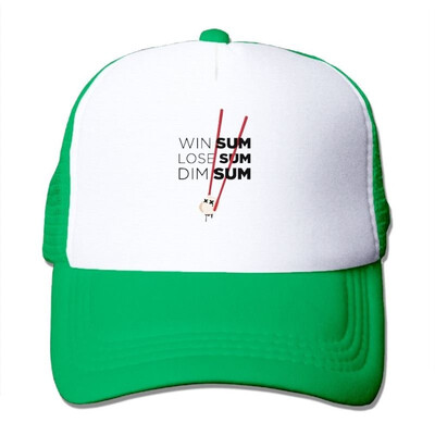 

Win Some Lose Some Dim Sum Summer Sun Protection Mesh Cap Baseball Hat Cap Adjustable