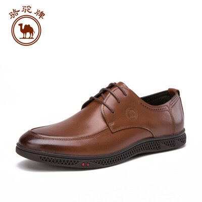 

Camel brand business casual shoes soft bottom low to help British belt W912043420 tobacco 42260 yards