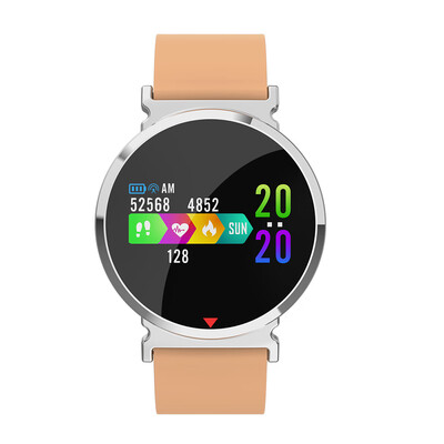 

E28 Smart Watch 096 inch IPS Color Screen BT40 Heart Rate Blood Oxygen Blood Pressure Calorie Fitness Alarm IP67 Waterproof Fash