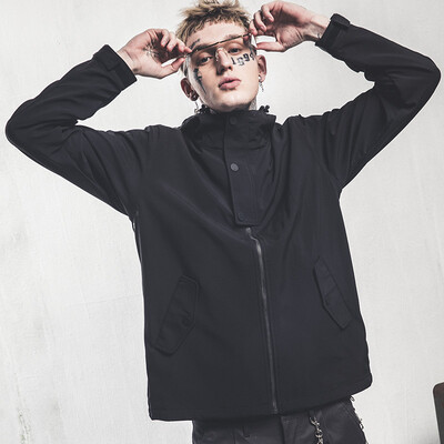 

AK Mens Wear AKSERIES BTTO Agent Small Windbreaker 1904300 Black M