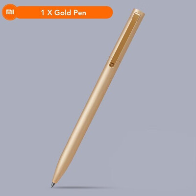 

Xiaomi Mijia Metal Pen PREMEC Smooth Switzerland Refill Alloy Handles MiKuni Japan Black Ink 05mm Pens
