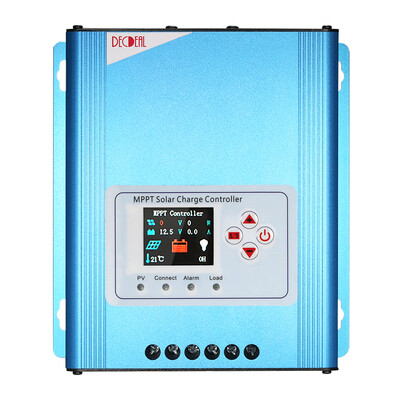 

Decdeal 30A MPPT Solar Charge Controller 12V24V48V Battery Charging Regulator with LCD Display Overload Protection Data Record