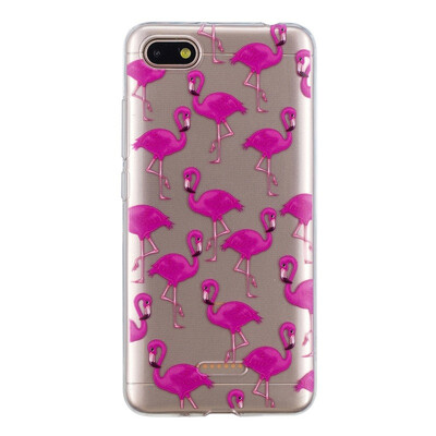 

MOONCASE Millet Red Rice 6A High Translucent TPU- Flamingo