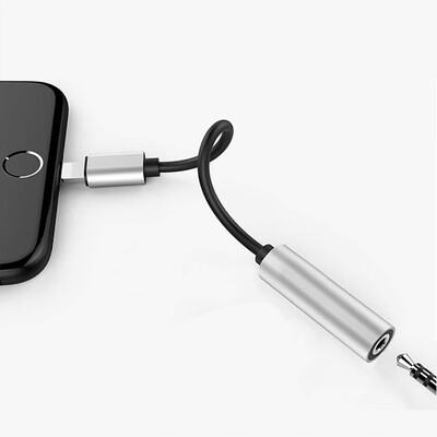 

iphone Adapters for iPhone X 7 8 plus Mobile OTG cable for iOS 10 11 for lightning to Jack 35mm Headphones Audio Converter cable