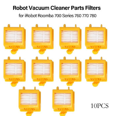 

10PCS Robot Vacuum Cleaner Parts Hepa Filter Replacement for iRobot Roomba 700 Series 760 770 780