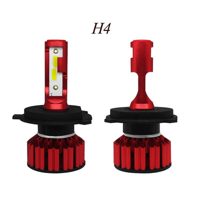 

2Pcs H4 LED Car Headlight Bulb 12V 50W spotlight 6000K auto auxiliary driving lamp 9005 9006 H4 H7 car fog lights car Head lamp