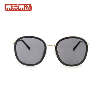 

Beijing Tokyo Polarized Sunglasses Female Sunglasses Driving Mirror HD Retro Round Large Frame UV Protection Lightweight Alloy Retro Round Black