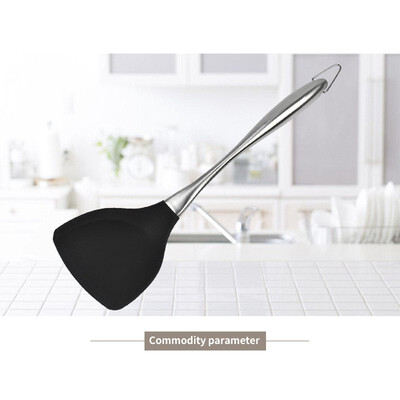 

NeillieN silica gel non-stick pot shovel special fried vegetable shovel high temperature resistant stainless steel pot shovel