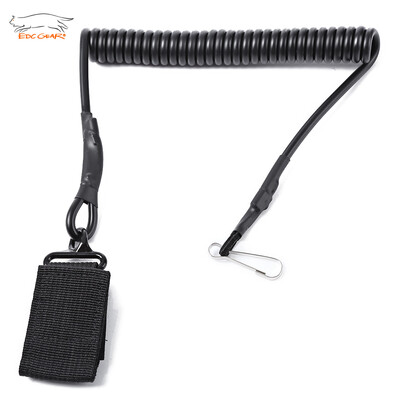 

EDCGEAR Anti-lost Key Ring Elasticity Sling Lanyard Hang Strap Outdoor Tool