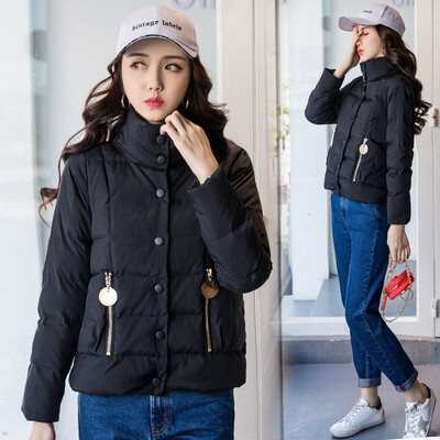 

Short down cotton padded womens winter light&loose small cotton jacket winter coat coat 90251