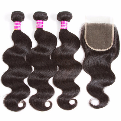 

44 pieces of lace&real hair
