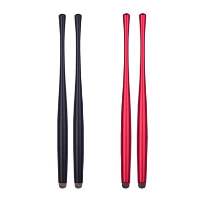 

Capacitive Stylus Pens with Nanofiber Tips Slim Waist Metal Sensitive TouchScreen Pens for Writing Drawing Playing Combo 4pcs Red