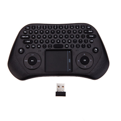 

Measy GP800 Portable Handheld Ultra Mini QWERTY 79 Keys Tochpad Remote Control 24GHz Wireless Keyboard Air Smart Mouse Mice with