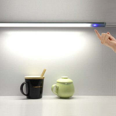 

L0602 Adjustable Brightness 21 LEDs Touch Light 3W 3A Bar Lamp with EU Plug Adapter