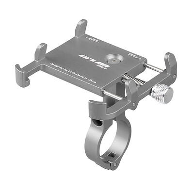 

GUB Anti-slip Bicycle Adjustable Phone Holder Mount Aluminum Bike Handlebar Mobile Phone Holder Handlebar Clip Stand for 35-62in