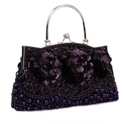 

National Flower Evening Bag for Women Small Laides Handbags Shoulder Bag Crossbody Bag Purse for Party Wedding