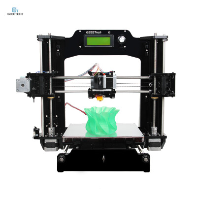 

Geeetech I3 X Self-Assembly 3D Printer DIY Kit Desktop 3D Printer Full Acrylic Frame Support 6 Types of Filament 03mm Nozzle 175