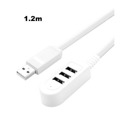 

High Speed 3 Ports USB Port Portable OTG Hub USB Spliter 12m