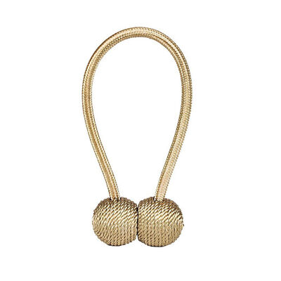 

UpperX European Modern Window Curtains Buckle Magnet Buckle Curtain Cord Living Room Bedroom Beige