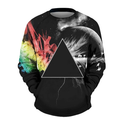 

Aowofs New Mens 3D Printed Pullover Womens Sweater No Suede Inside CBA011