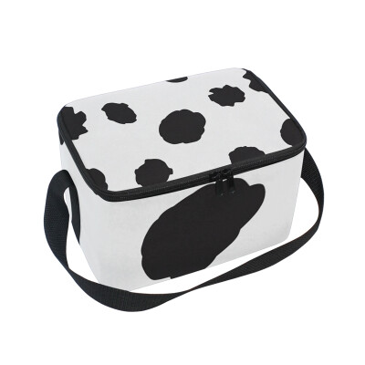 

ALAZA Lunch Box Insulated Dalmatian Dog Lunch Bag Large Cooler Tote Bagfor Men Women