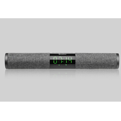 

OneDer V01 Top Quality Stereo Good Sound Fashion Design Wireless Speaker with LED Display Clock Alarm Function BT Soundbar