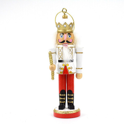 

NeillieN Wooden Walnut Box SoldiersCreative Christmas Gifts Desktop Decoration Christmas Ornaments Nutcracker PuppetGifts