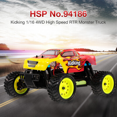 

HSP No94186 Kidking 116 4WD High Speed Off-road Monster Truck RTR Electric Racing Car RC Toy for Kids